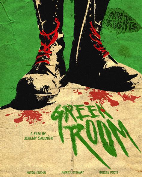 GREEN ROOM- Poster me and a friend designed. : r/A24