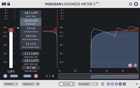 Youlean Loudness Meter - V2.4.1 update – October 4. 2020 - Youlean