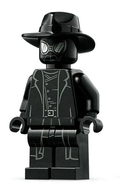 LEGO Spiderman Noir Minifig - RARE - The Minifig Club