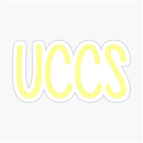 Uccs Stickers | Redbubble