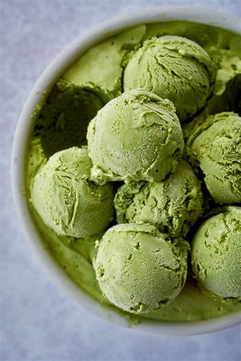 The Best Green Tea Ice Cream (Matcha Ice Cream Recipe)