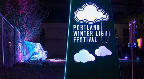 Photos: Portland's Winter Light Festival on the waterfront | KATU