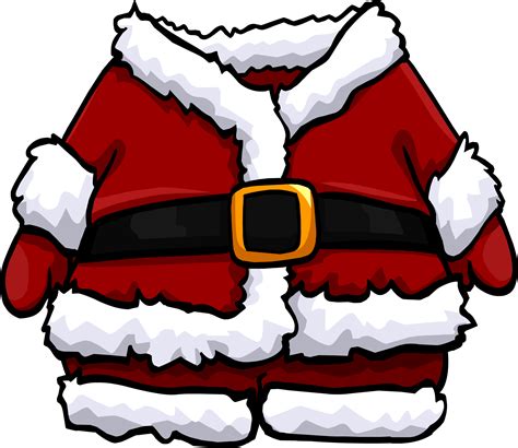 Printable Santa Suit Template