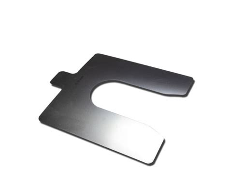 customized high quality stainless steel pre cut U slotted shim with smooth edge-Shenzhen ...