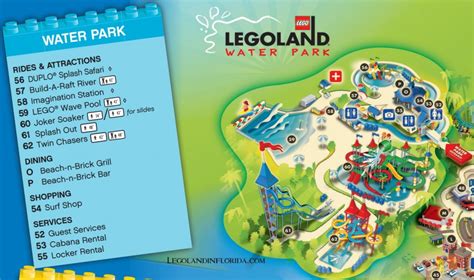 Legoland Florida Park Map - Printable Maps