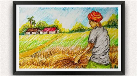 Discover 69+ farm scenery drawing - xkldase.edu.vn