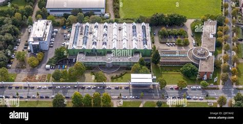 Aerial view of the TZDO - TechnologieZentrumDortmund GmbH, Dortmund ...