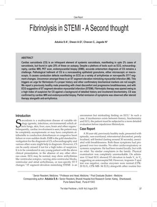 Fibrinolysis in stemi a second thought- tip august 2016 | PDF