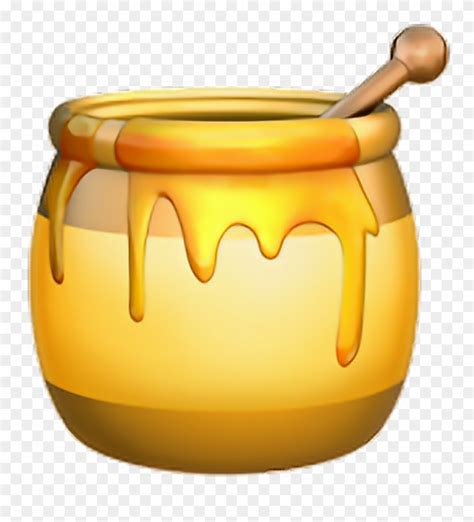 Download Honey Pot Emoji 🍯 Honey Honeypot Emoji Emoticon - Honey Emoji Clipart (#1071756 ...