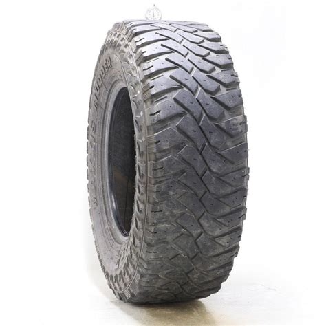 Used LT 35X12.5R18 Maxxis Buckshot Mudder II 123Q E - 6.5/32 | Utires