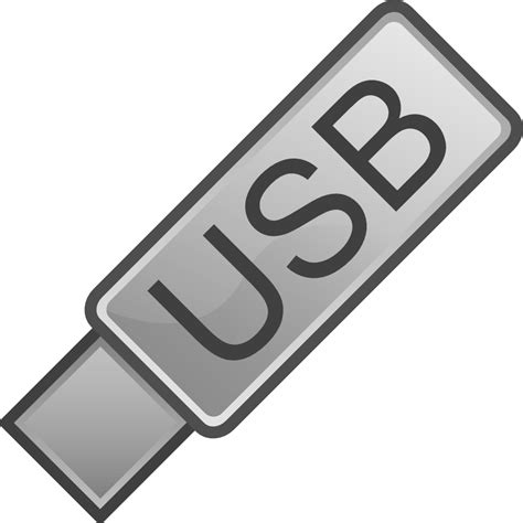 OnlineLabels Clip Art - USB Flash Drive Icon