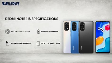 Redmi Note 11S Specifications | Best mid range smartphone?