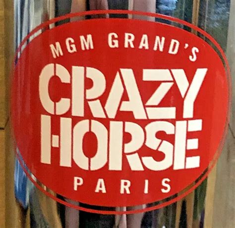 NEW MGM GRAND'S CRAZY HORSE PARIS LAS VEGAS CASINO MIRROR FINISH HIGHBALL GLASS $14.99 - PicClick