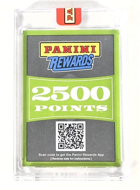 Panini Rewards 2,500 Point Redemption | DA Card World