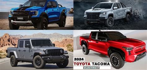 Best Midsize Trucks For The 2023 and 2024 Model Years - Cool Pickup Trucks