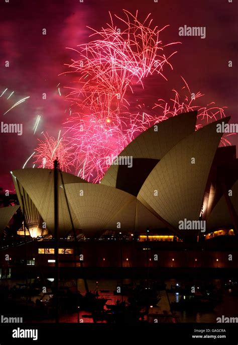 New Year's Day Celebrations - Sydney - Australia Stock Photo - Alamy