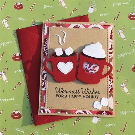 Holiday Hot Cocoa - Scrapbook.com | Christmas cards handmade, Diy ...