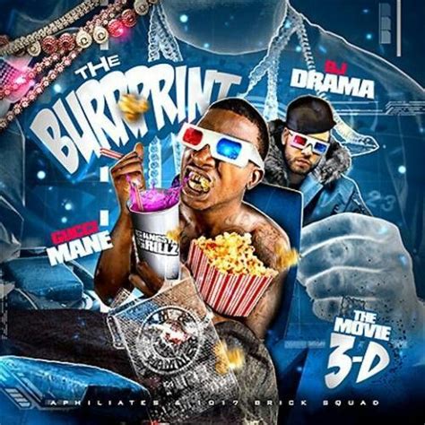 Gucci Mane: Burrrprint 3D | Gucci mane, Gucci mane albums, Mixtape cover