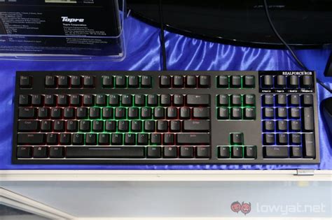 Computex 2016: Topre Previews Realforce RGB, Its First Backlit Mechanical Keyboard - Lowyat.NET