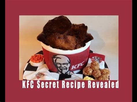 KFC Secret Recipe Revealed. How-To! - YouTube