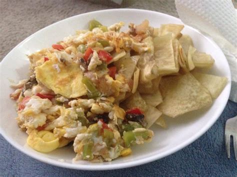 Delicious Fried Yam With Fried Egg - Nigerian Foods And Recipes