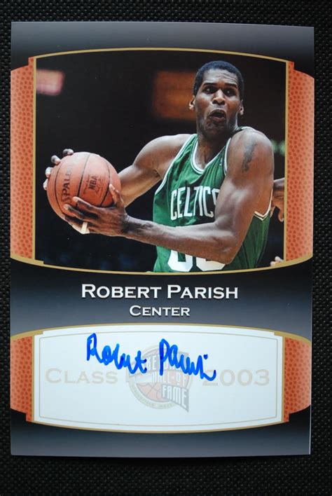 Mark's TTM Autograph Collection: Robert Parish