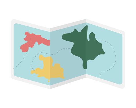 fold map design 4309455 Vector Art at Vecteezy