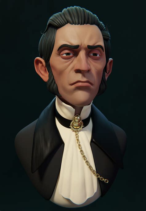 Portrait study based on Dishonored concept art - Finished Projects - Blender Artists Community