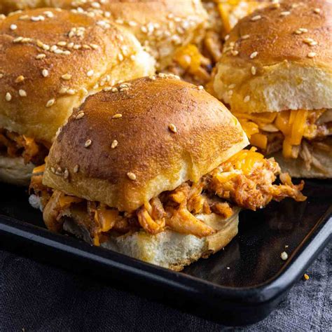 Easy BBQ Chicken Sliders Recipe - Home. Made. Interest.