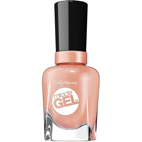 Sally Hansen Miracle Gel Nail Polish, Sweet Tea - Walmart.com