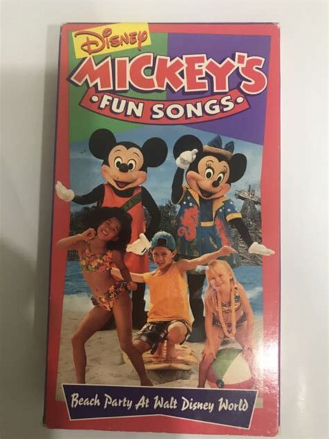 Vintage 90s Disney Vhs Sing Along Songs Beach Party At | Images and ...