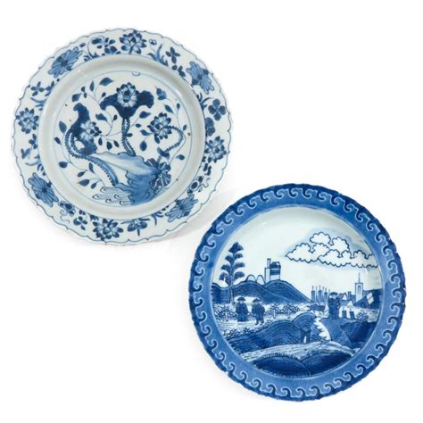 Sold Price: A LOT OF 2 BLUE AND WHITE PLATES - March 3, 0122 10:00 AM CET