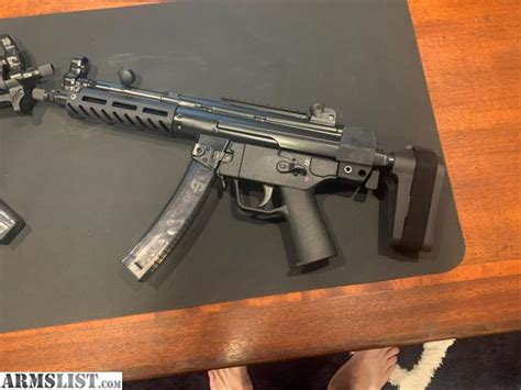 ARMSLIST - For Sale: PTR 9CT SP89 MP5 Clone, 9MM with Brace, Brand New