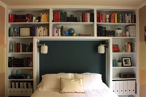 20 Cool Bookcase Headboard Designs