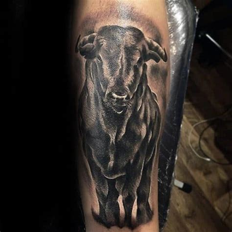 20+ Bull Forearm Tattoo - ElowenPearl