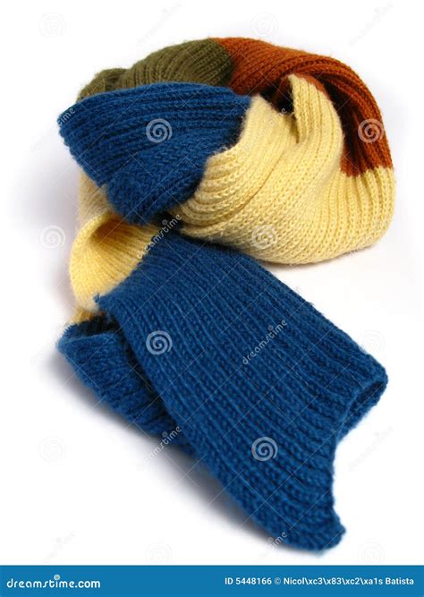 A scarf made of woolen stock photo. Image of fashionable - 5448166