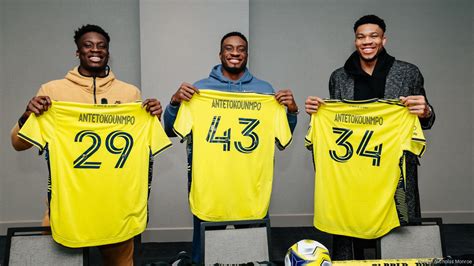 Giannis Antetokounmpo and his brothers join Nashville SC ownership group - Milwaukee Business ...