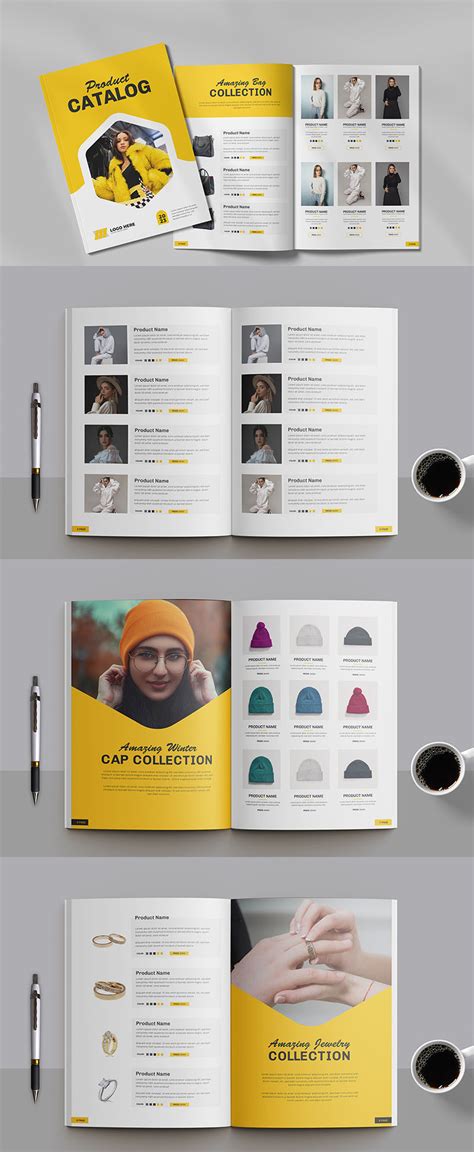 Product catalogue design or Catalog layout design