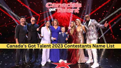 Canada’s Got Talent 2023 Contestants | CGT Season 3