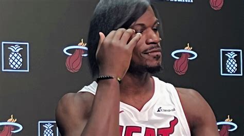 Heat's Jimmy Butler gives NBA Finals guarantee with 'emo' hairstyle