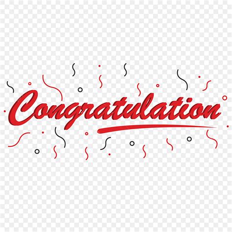 Congratulations Text Vector PNG Images, Congratulation Text ...