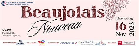 Book tickets for Beaujolais Nouveau 2023 - Johannesburg