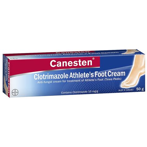 CANESTEN Clotrimazole Athlete's Foot Cream 50g - Adore Pharmacy