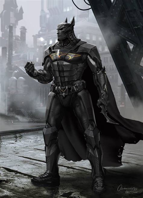 Cool batman art | Batman armor, Batman concept, Batman redesign