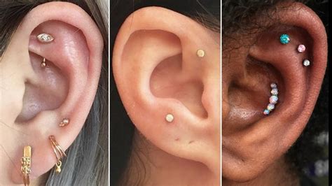 Types of Ear Piercings - Guide to Ear Piercing Placement - Allure