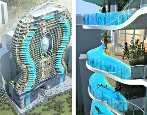 Luxury Apartment, Provides Residents With Private Pools On Their ...