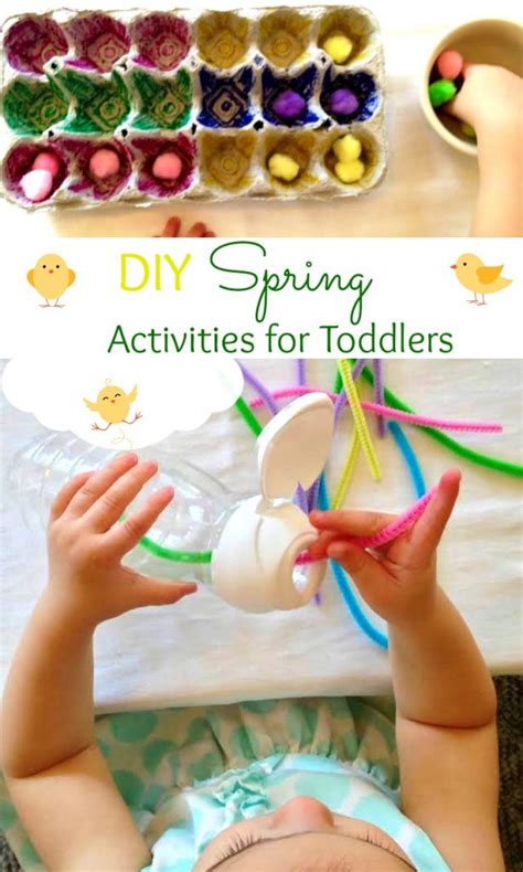 Perfect DIY Spring Toddler Activities