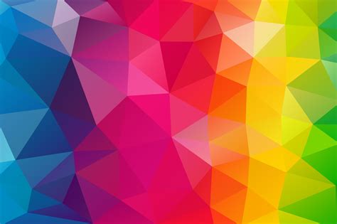 Triangles Colorful Background, HD Abstract, 4k Wallpapers, Images, Backgrounds, Photos and Pictures