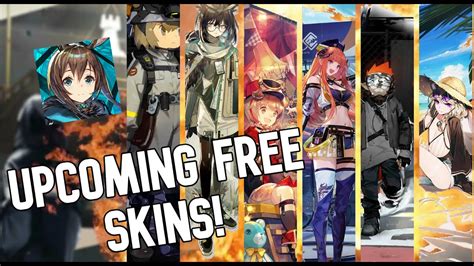 ARKNIGHTS - TOP UPCOMING FREE SKINS! - YouTube