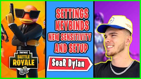 SoaR Dylan Fortnite Settings keybinds New Sensitivity and Setup 2021 - YouTube